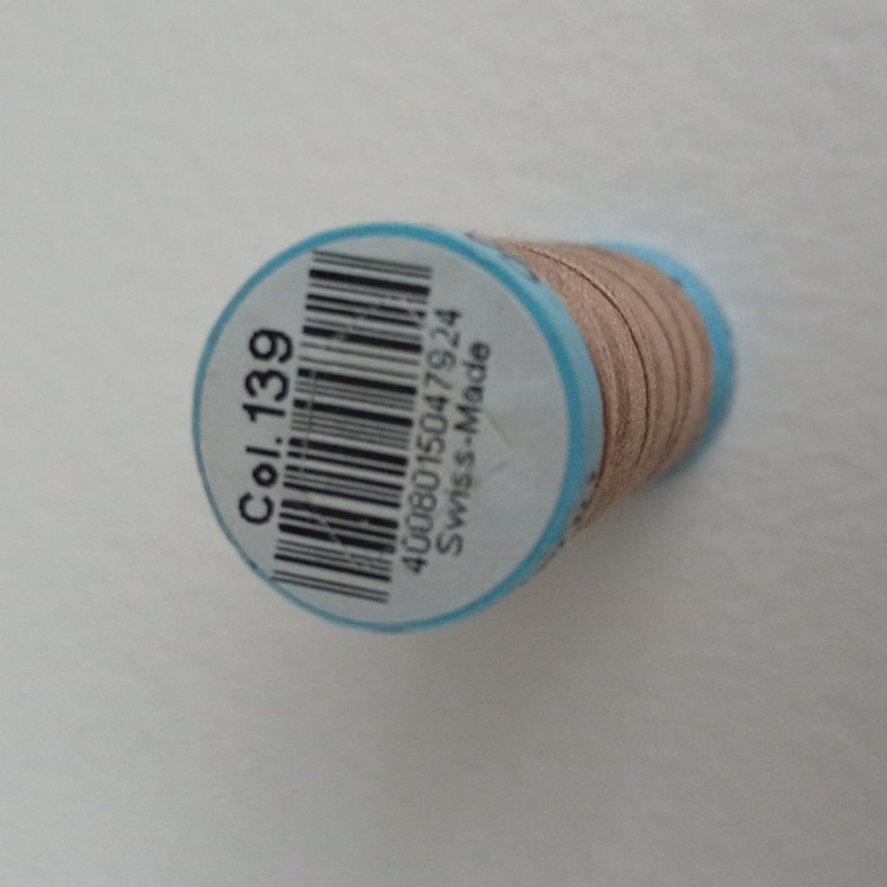 $1 Add-on Gutermann Thread 139 Fawn 100% Silk 4008015047924 - Picture 2 of 6